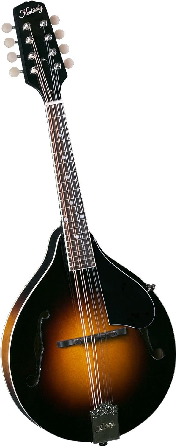 Kentucky KM-150 Standard A-Model Mandolin – Vintage Sunburst – Solid German Spruce Top & Alpine Maple Body