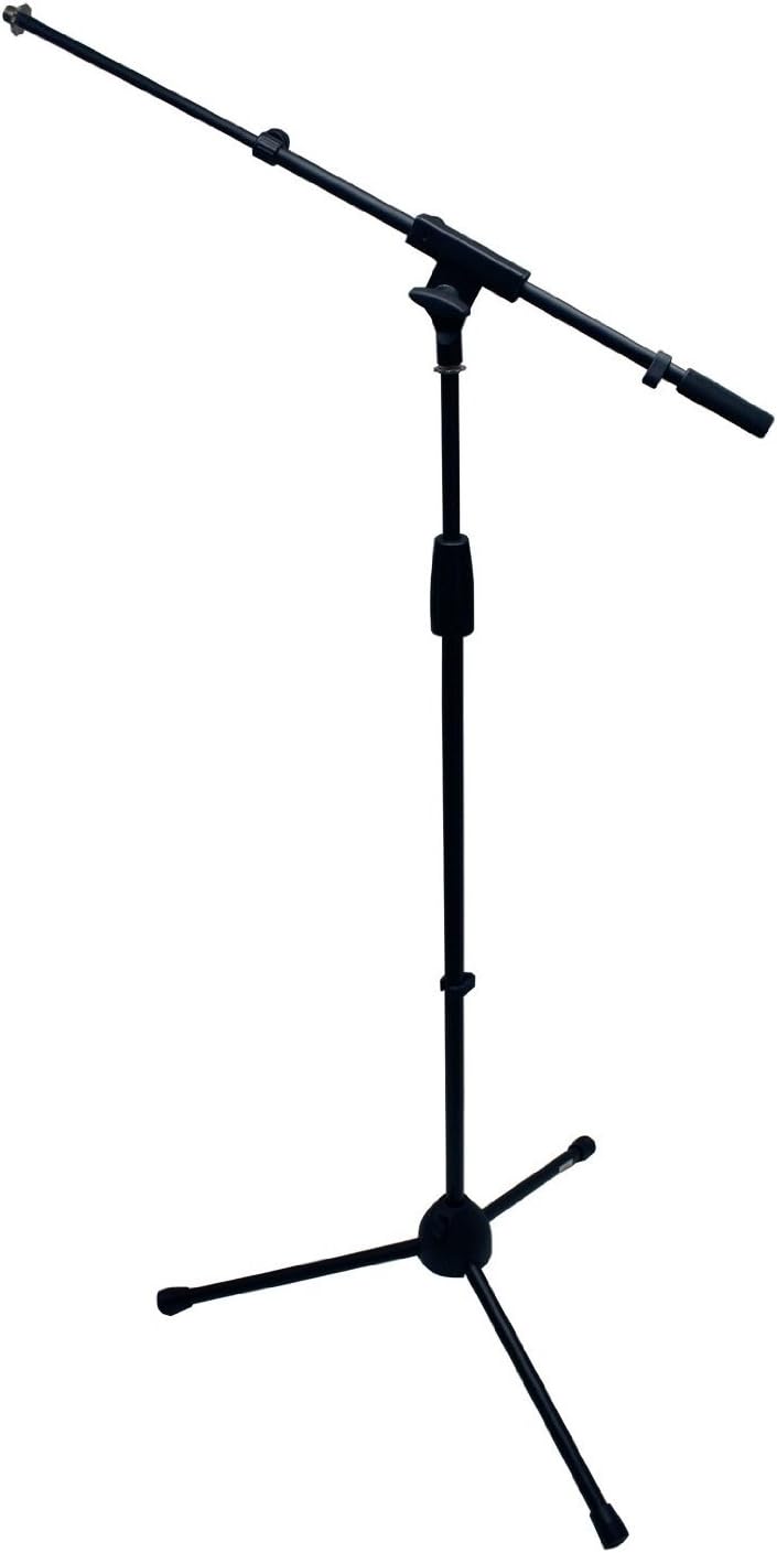 Shure SM58-S Microphone Bundle with on/off Switch, clip and pouch, MIC Boom Stand and XLR Cable