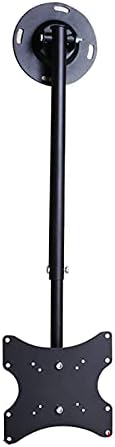 TV Wall BracketTV Stand tv Wall Mount Universal TV Ceiling Mount, Ceiling TV Mount Bracket for 13-37 Inch Flat Screen TVs, with Loading 132 Lbs, Max 200x200mm,3m