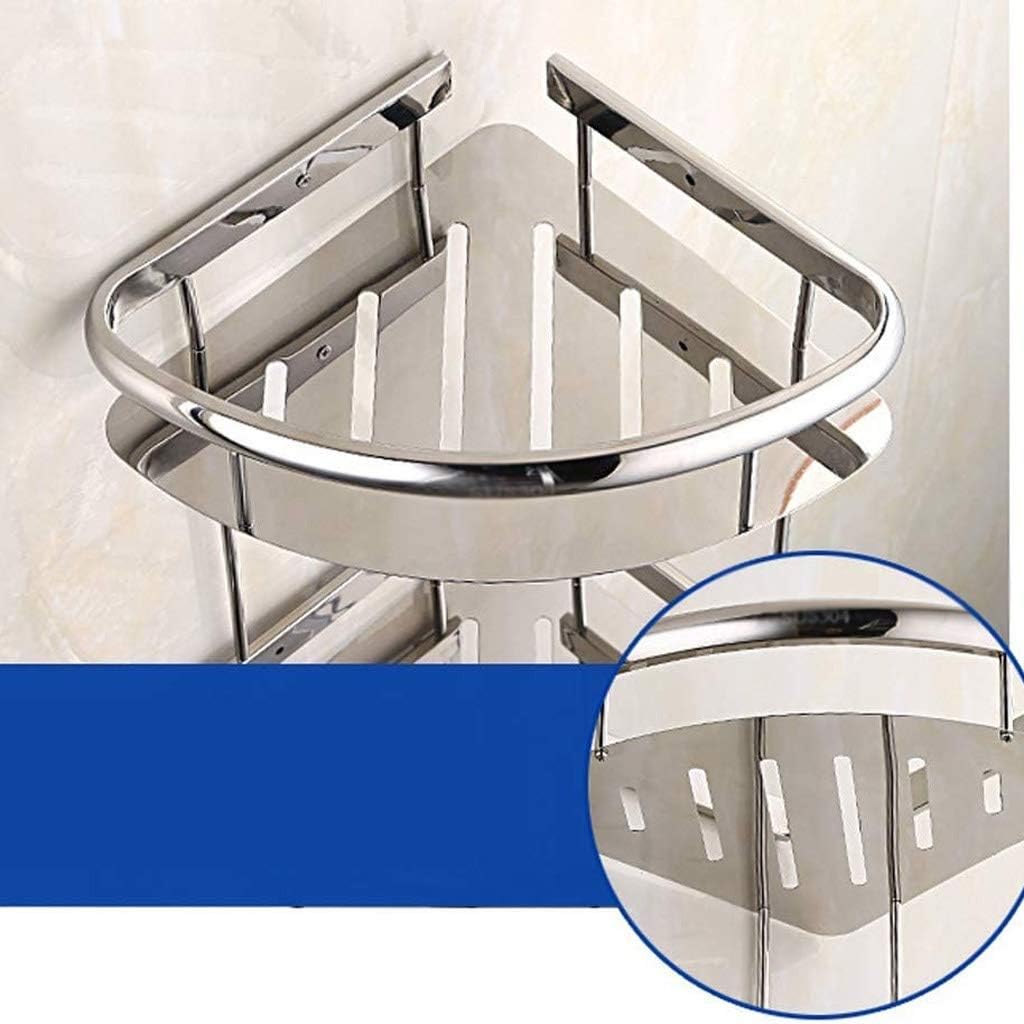 Shelf Stainless Steel Bathroom Corner Rack Shower Shampoo Soap Cosmetic Rack Bathroom Pendant Storage Rack Rack Family Bathroom Rack