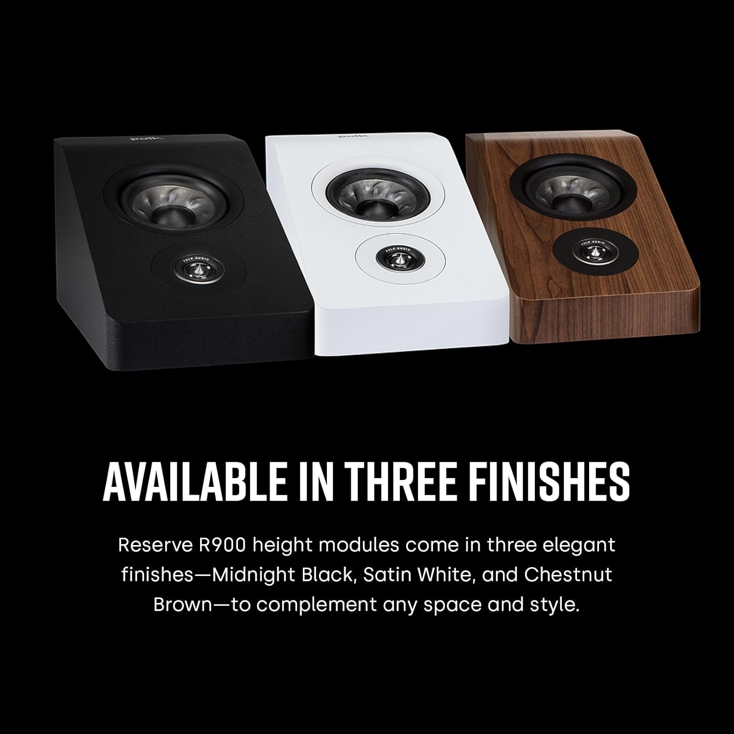 Polk Audio Reserve R900 Height Module, Dolby Atmos Speakers for 3D, Multidimensional Sound, 1