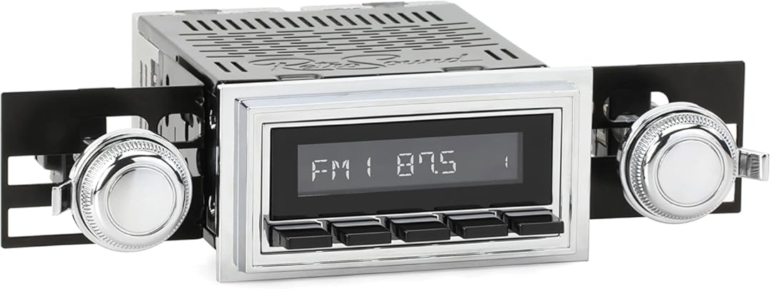 RetroRadio Compatible with 1969-72 Ford LTD Features Include Bluetooth, USB, AM/FM HCB-M2-126-03-73F1