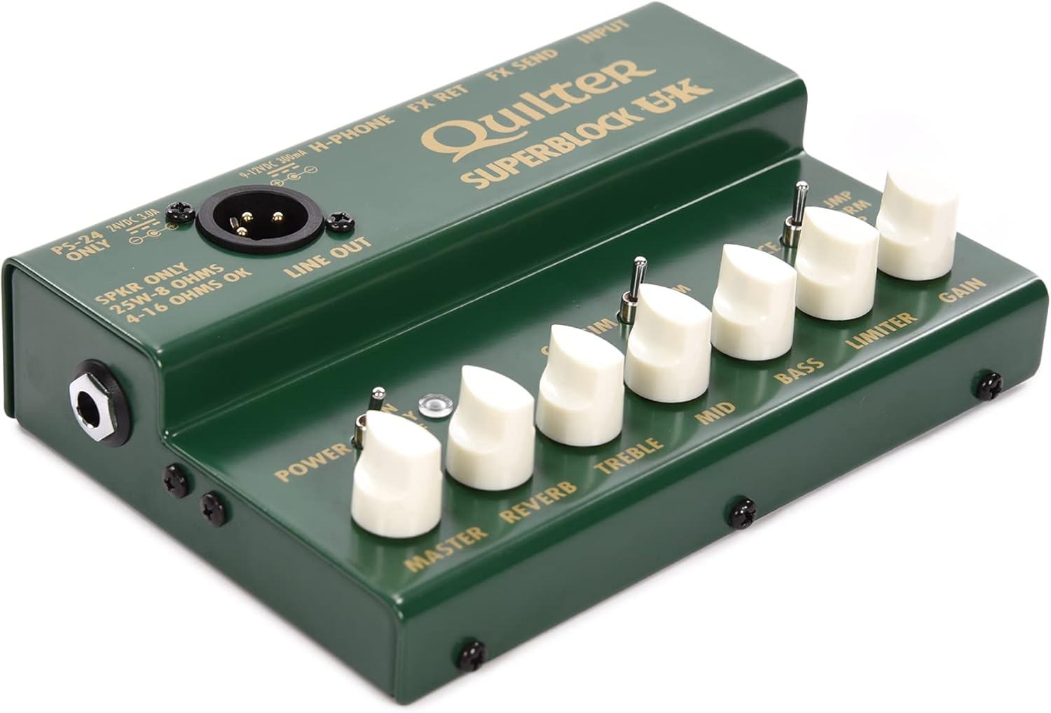 Quilter Labs SuperBlock UK 25-watt Guitar Amplifier Pedal