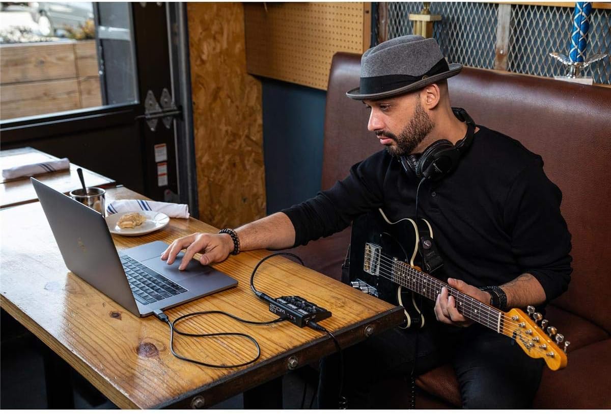 Zoom GCE-3 Guitar Lab Circuit Emulator, Compact USB Audio Interface for Emulation of Zoom Effects Processors Using Guitar Lab Software