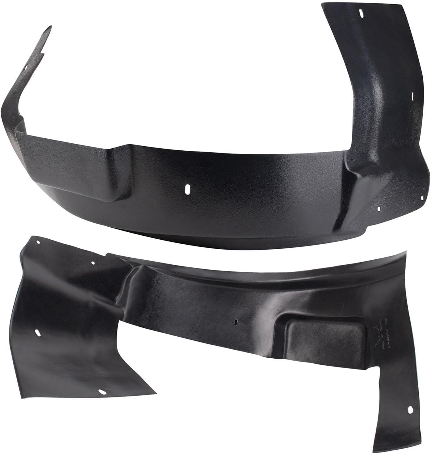 TRQ Front Inner Fender Liner Set Driver & Passenger Side GM1248160 GM1249160 Compatible with 2004-2009 Cadillac SRX