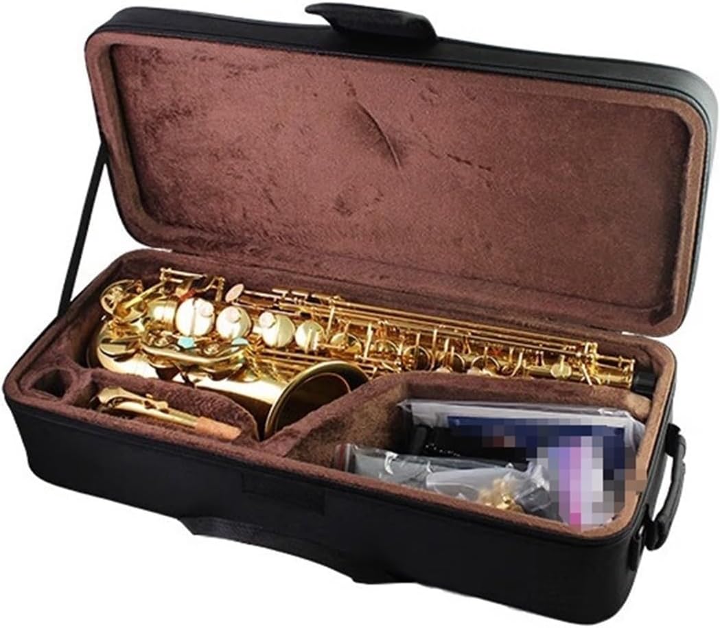VBDEFRT Bb Flat Tenor Saxophone Woodwind Instrument Beginner Level Examination Professional Playing Saxophone