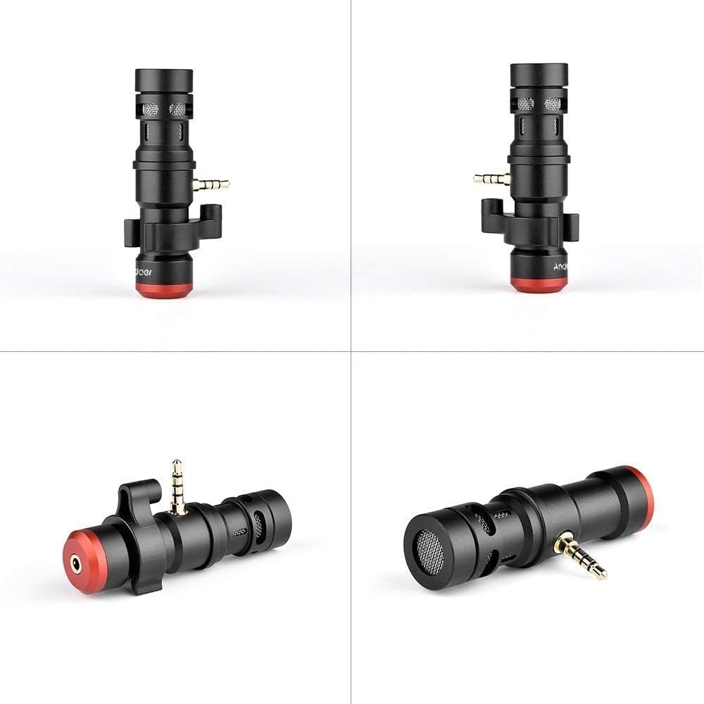 Mini Plug-in Smartphone Microphone Mic 3.5Mm Plug for Smartphone Video Recording Live Broadcast Singing Live Broadcast