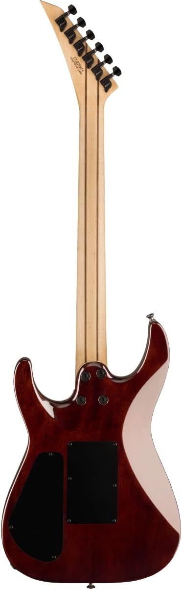 Jackson Pro Plus Series Dinky DKAQ Electric Guitar - Transparent Purple Burst