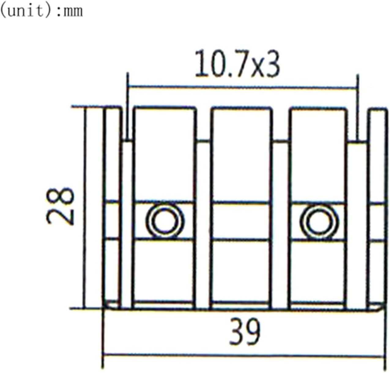 Guitar Bridge 1 Set of Black Roller Saddle 4 String Bass Guitar Bridge for Headless Bass Guitar Accessories Parts Musical Instrument Guitar Replacement Parts