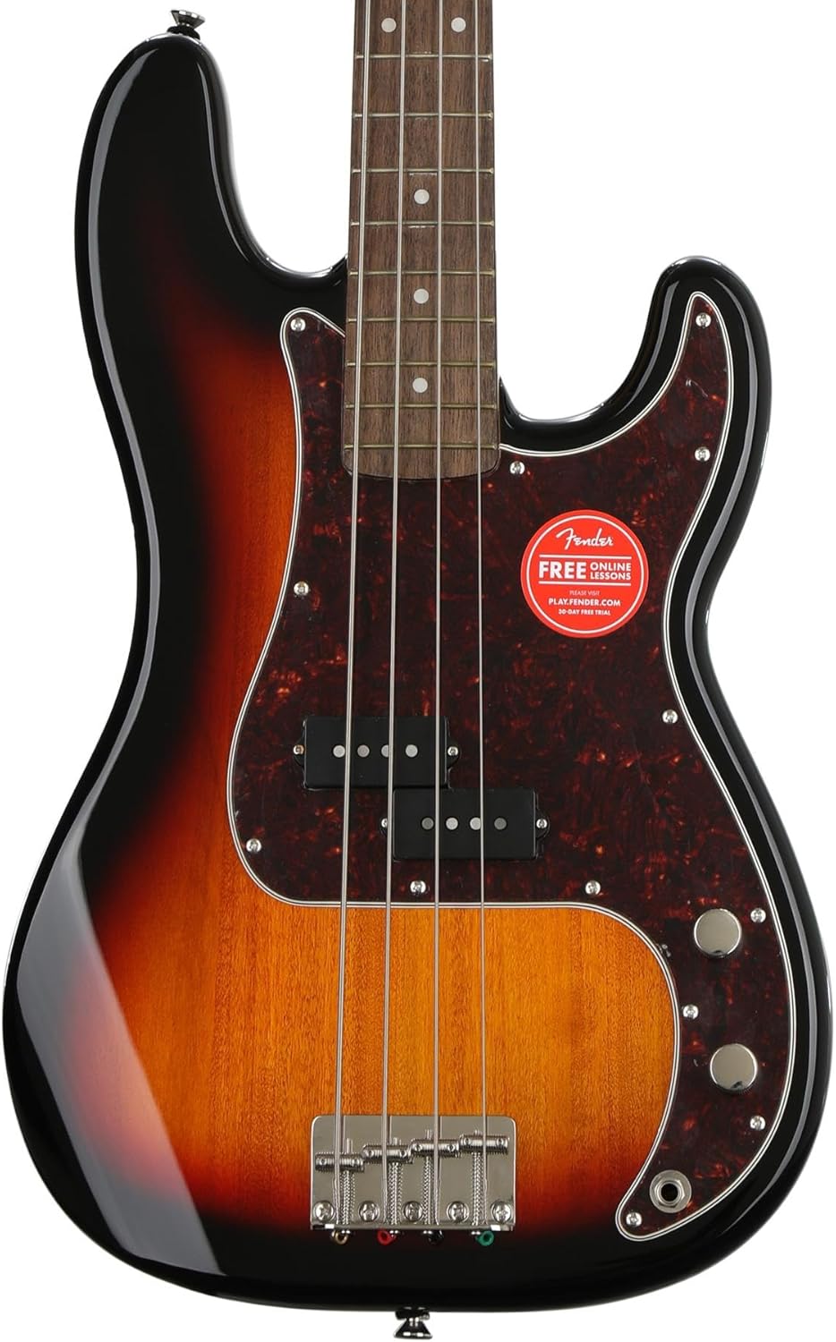 Squier Classic Vibe 60s Precision Bass, 3-Color Sunburst, Laurel Fingerboard