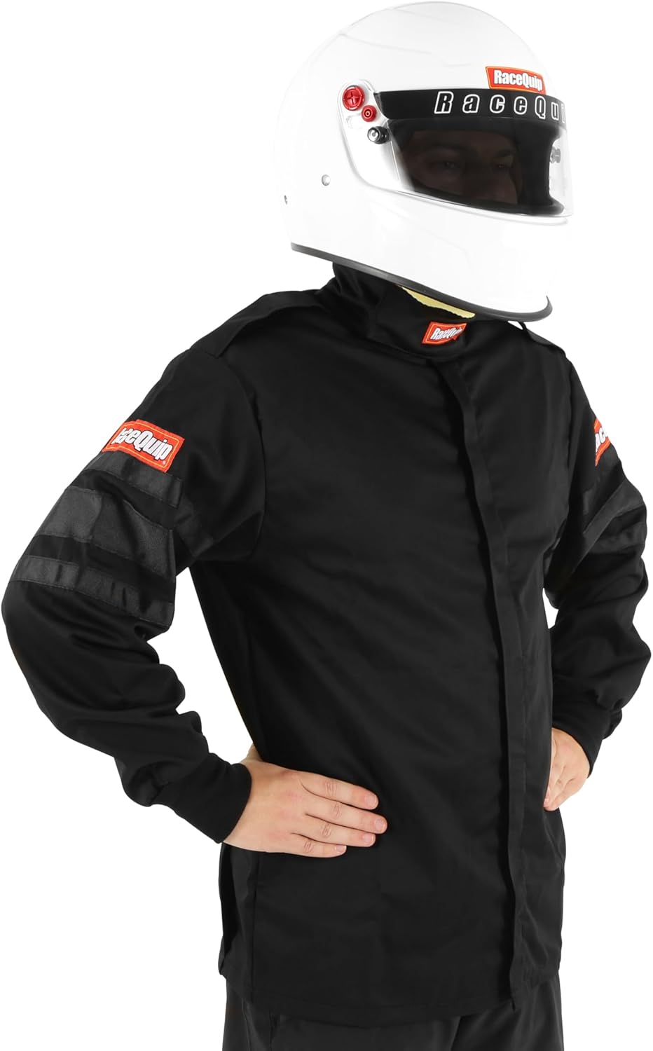 RaceQuip® 111009RQP 110 Series Driving Jacket - SFI 3.2A/1 - Black - 4XL