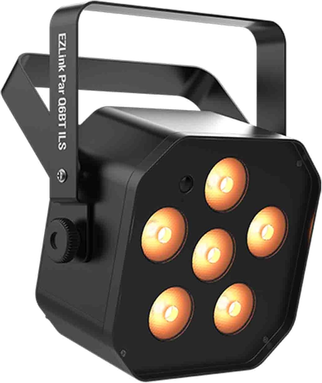 EZLink Par Q6BT ILS Battery-Operated Quad-Color RGBA LED Par Light with Built-In Bluetooth Technology