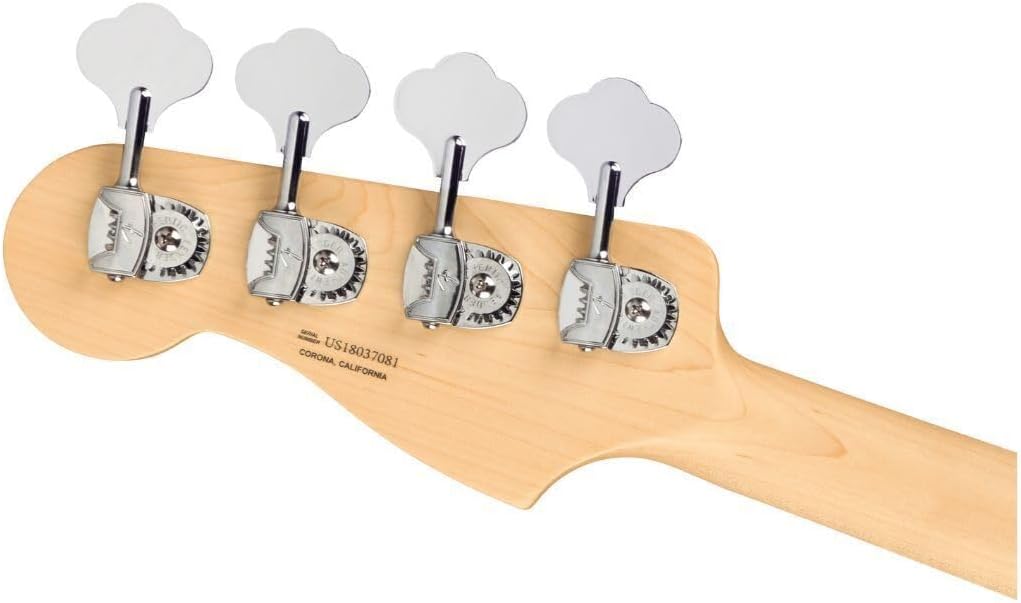 Fender American Performer Precision Bass, Satin Lake Placid Blue, Maple Fingerboard