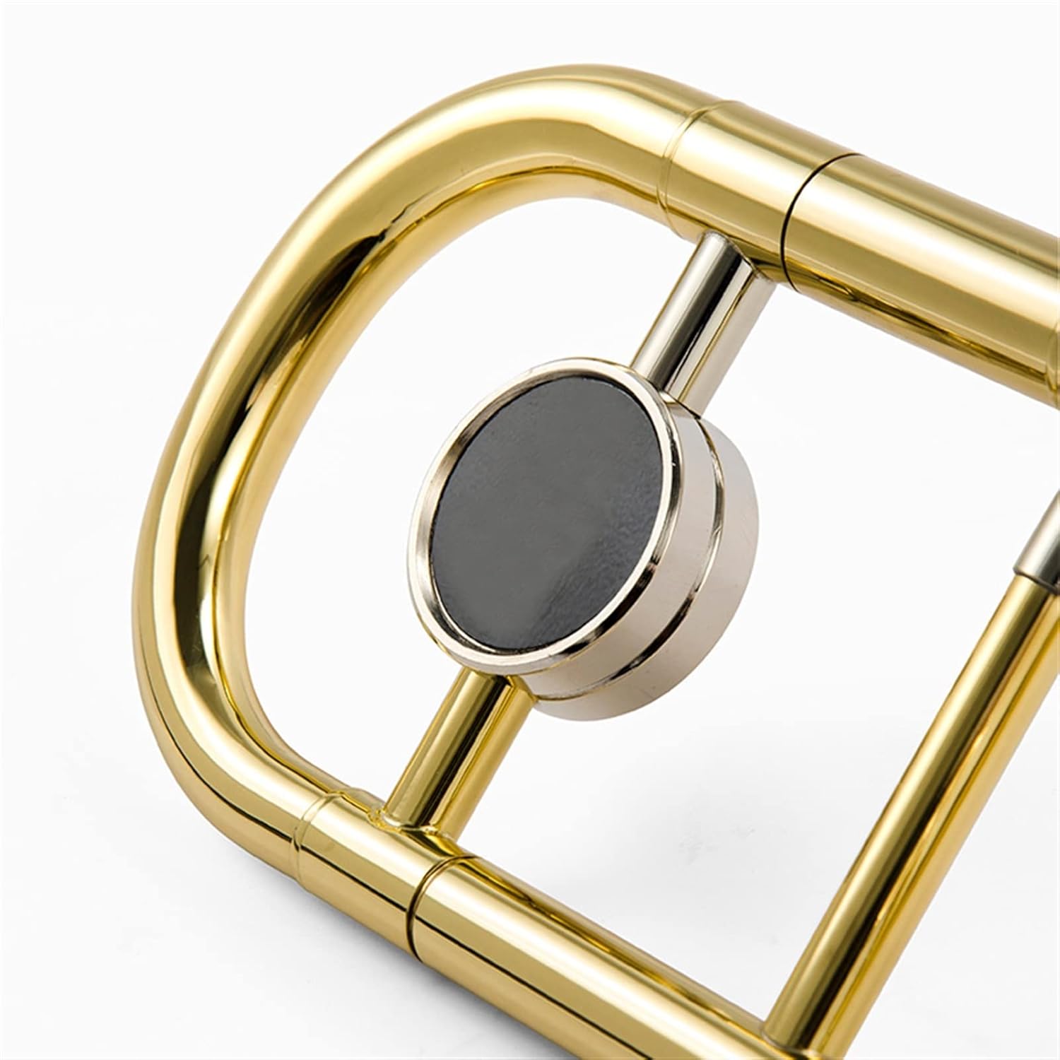 TSTS Vertical Key Marching Trombone B-Flat Tube Bb-Tuned Marching Trombone Beginner Trombone