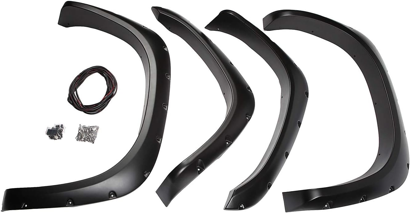 Rugged Ridge | All Terrain Fender Flare Kit, 4 Piece | 81630.42 | Fits 2009-2012 RAM 1500