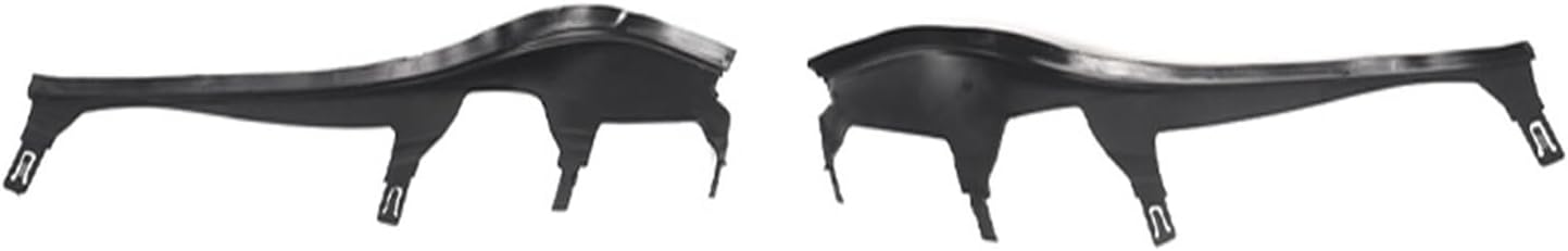 Left&Right Front Upper Headlight Cover Strips Trims Headlight Sealing Strip Gasket Fit for BMW 3 Series E46 2003-2005