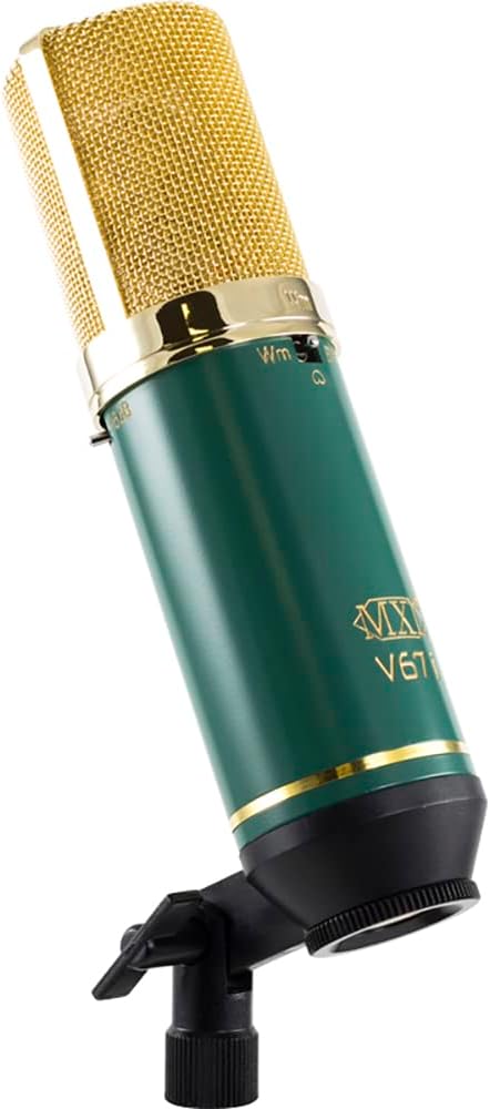MXL V67I FET Condenser Microphone with Dual Sided Capsule Tuned for “Warm” and Bright.” Voicing