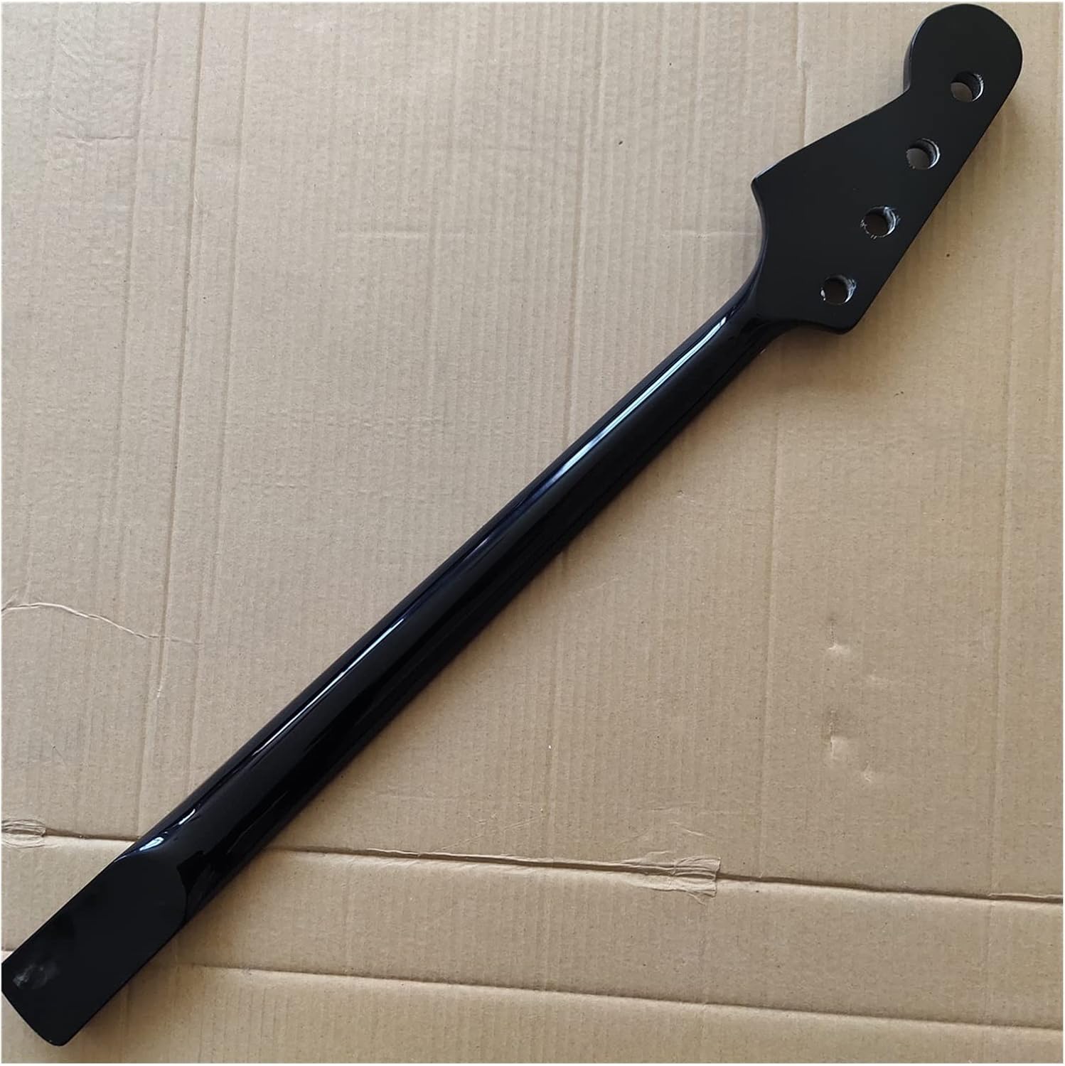 TSTS Fretless Maple 20 Frets Bass Guitar Neck Part 4 String Rosewood Fingerboard 34 Inch Nut 38mm Guitar ​Neck Replacement