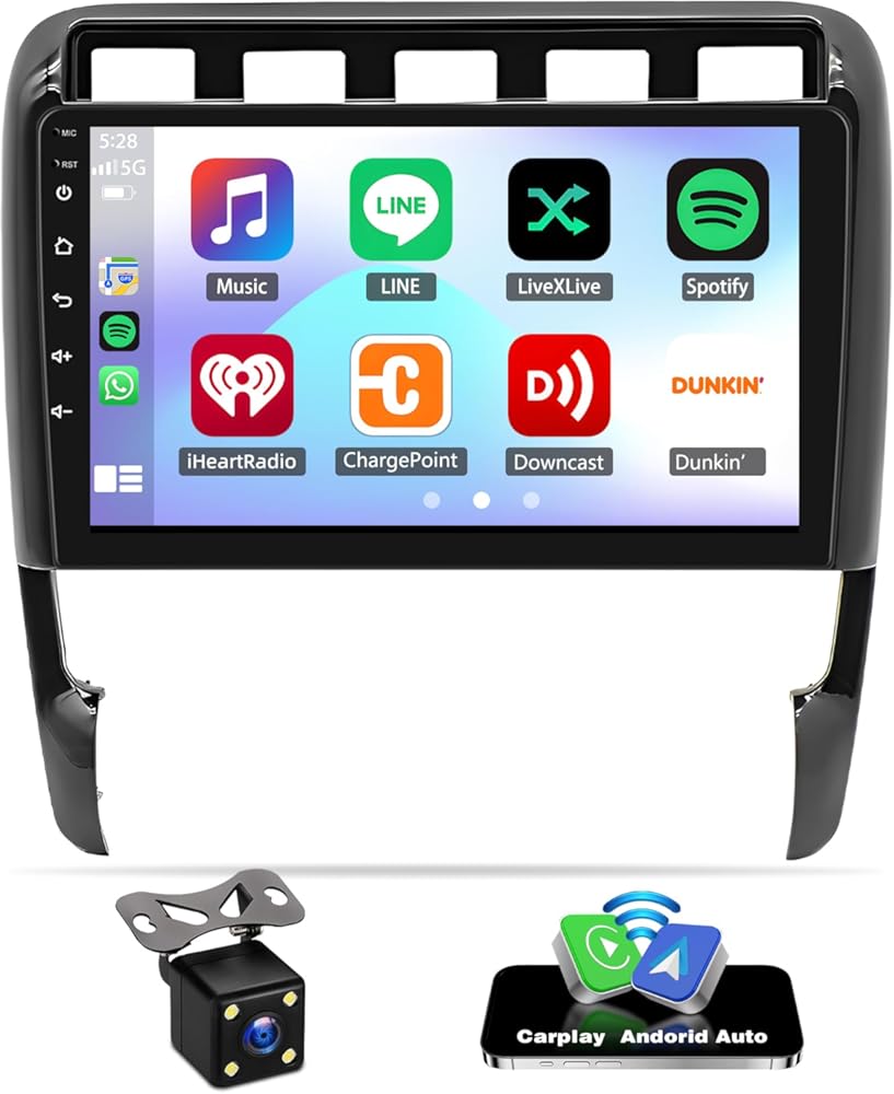 Car Stereo Radio Upgrade for Porsche Cayenne 2002 2003 2004 2005 2006 2007 2008 2009 2010, 9