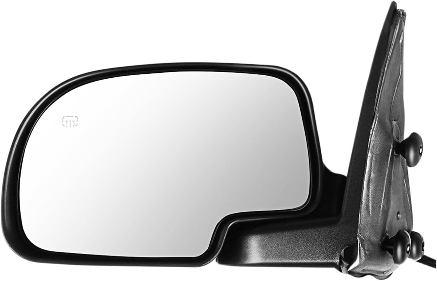 ECCPP Side View Mirrors Replacement for 1999-2002 For Chevy Silverado For GMC Sierra Yukon XL Chrome Automotive Mirrors with Power Adjusted Heated Manual Folding