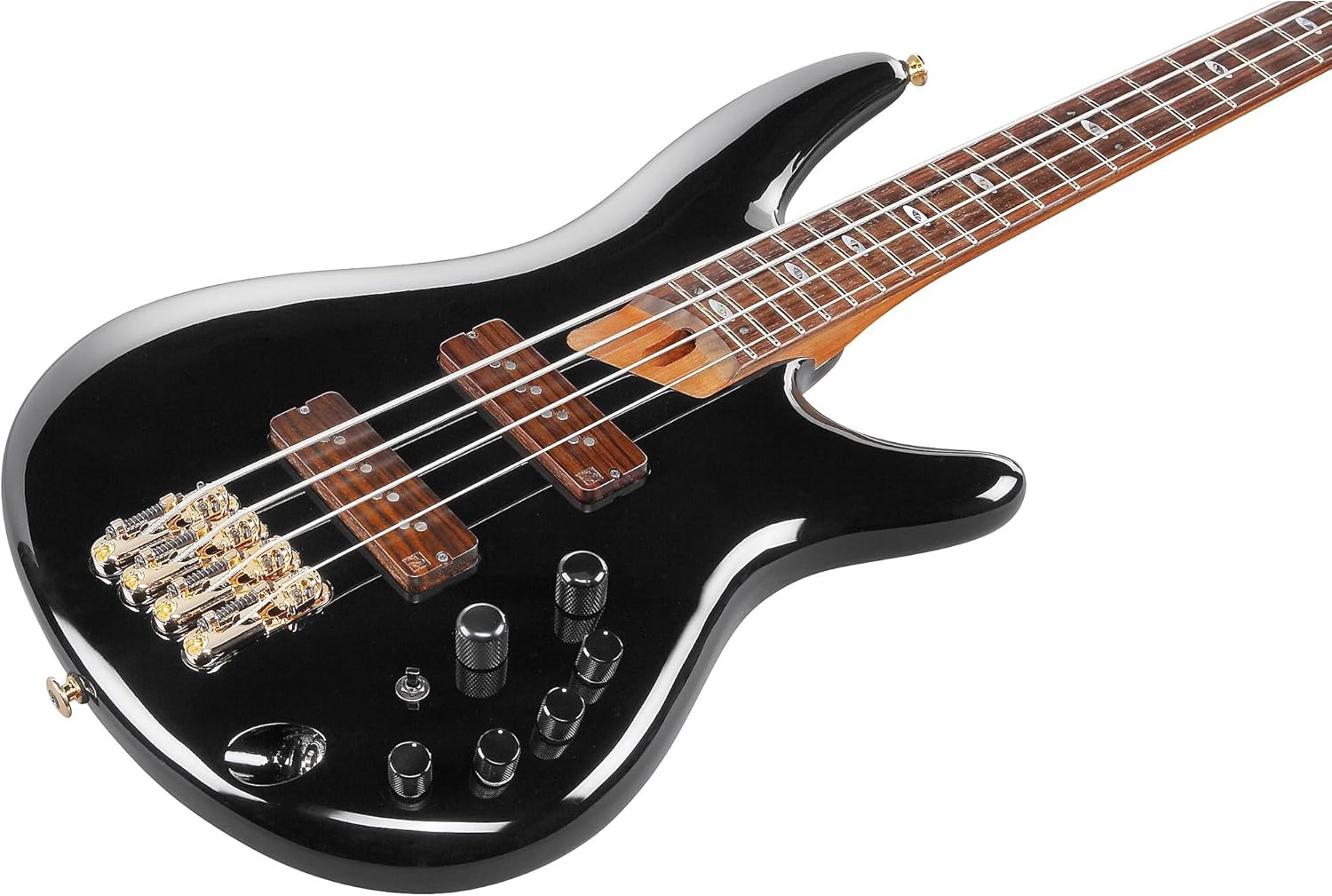 Ibanez SR3500 Prestige 4-String Bass Guitar, Rosewood Fingerboard, Black