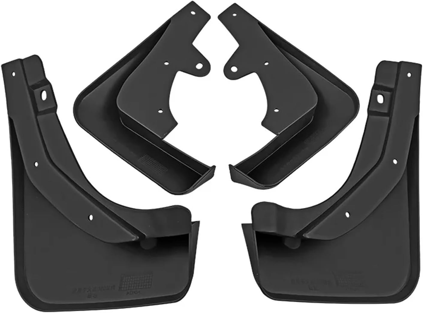 4pcs/Set Car Mudguard Splash Guards Front Rear Mudflaps Compatible for Maxus LDV D90 2017-2024