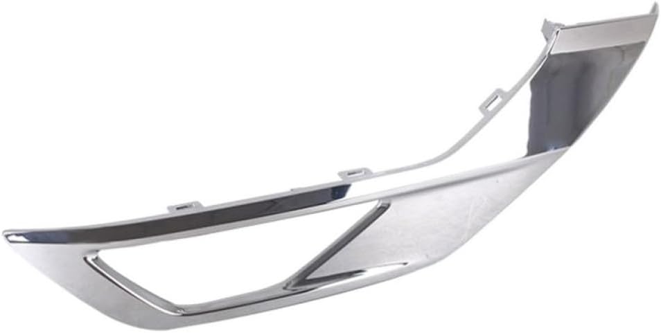 For Mitsubishi Outlander PHEV 2022 2023 Bumper Cover Molding Passenger Side | Front | Lower | With Fog Light Hole | For SE And SEL Models | Chrome Plastic MI1039133 | 191275954393, 6407A274