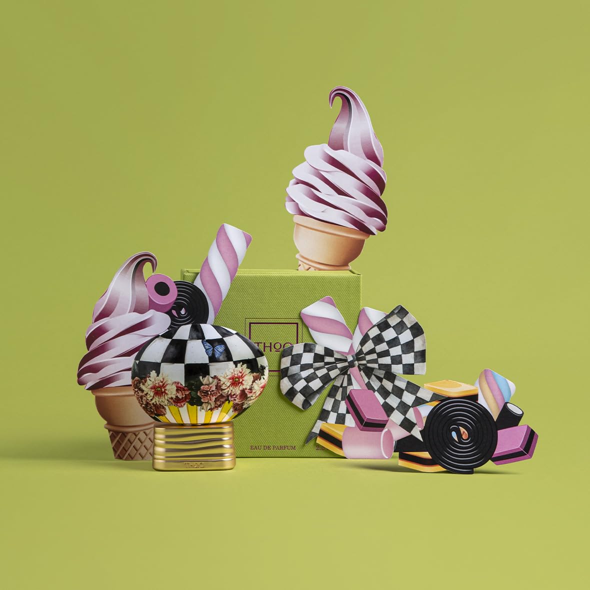 The House Of Oud Bonbon Pop By The House Of Oud Eau De Parfum Spray 2.5 Oz