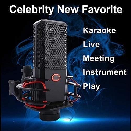 Microphones USB Mic for Recording and Streaming on PC/Mac,Noise Reduction Mic Condenser Microphone Kit