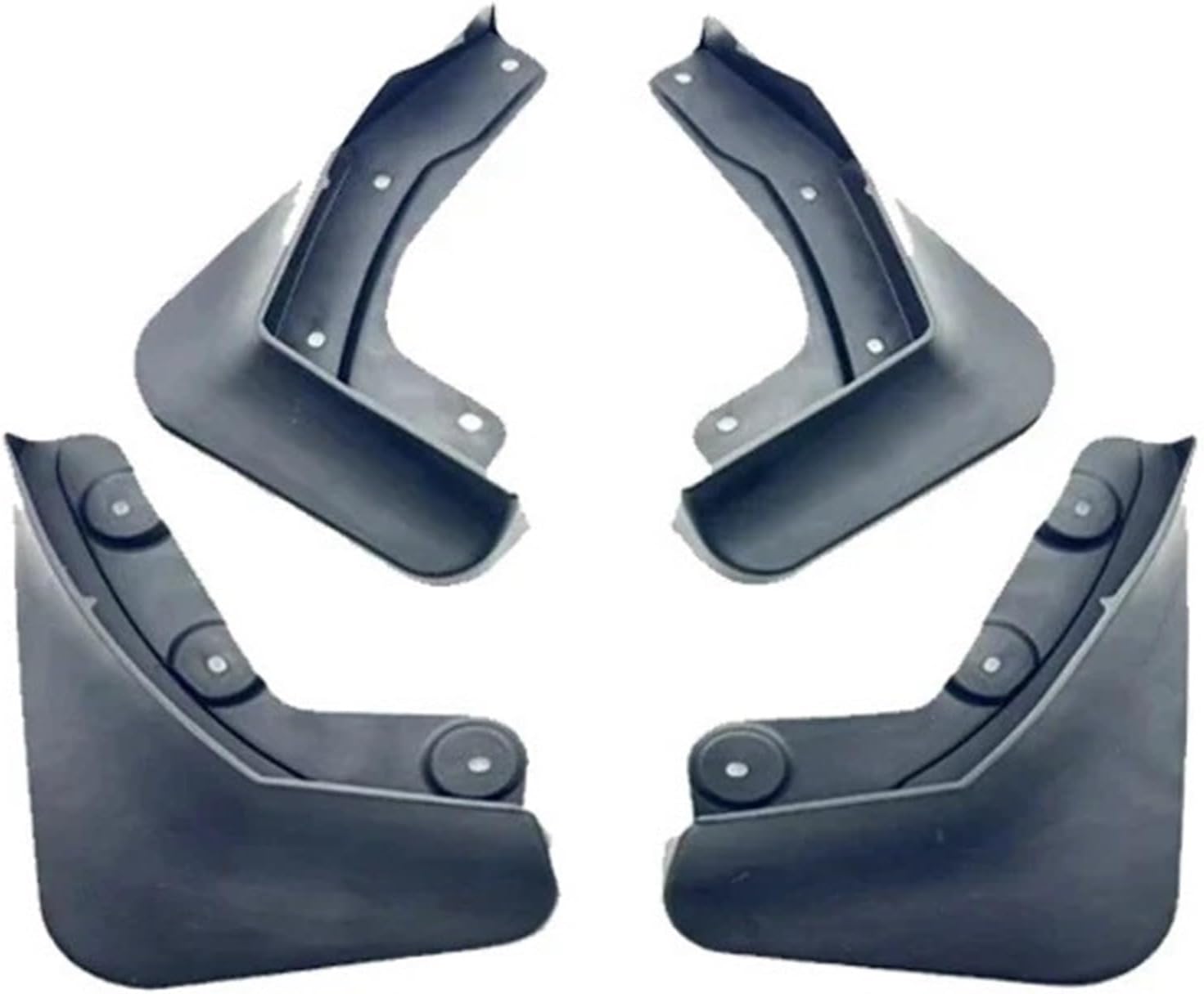 Car Mud Guards Mudguards Door Flare Stylings Exterior Parts Auto Compatible for Polestar 4 2024 2025 Accessories