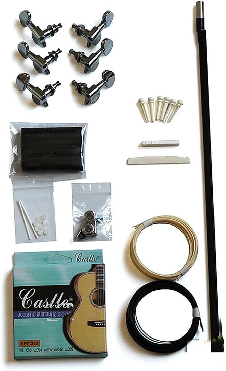 Unfinished Guitar Kit 1 Set DIY 41