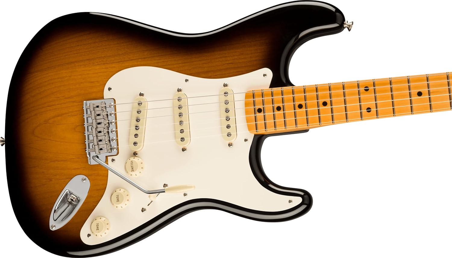 Fender American Vintage II 1961 Stratocaster Electric Guitar, Olympic White, Slab Rosewood Fingerboard