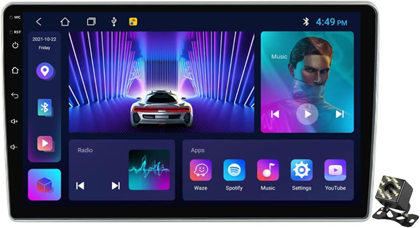 Android 12 Car Stereo Radio for Peugeot 307 307CC 307SW 2002-2013 CarPlay Android Auto 9