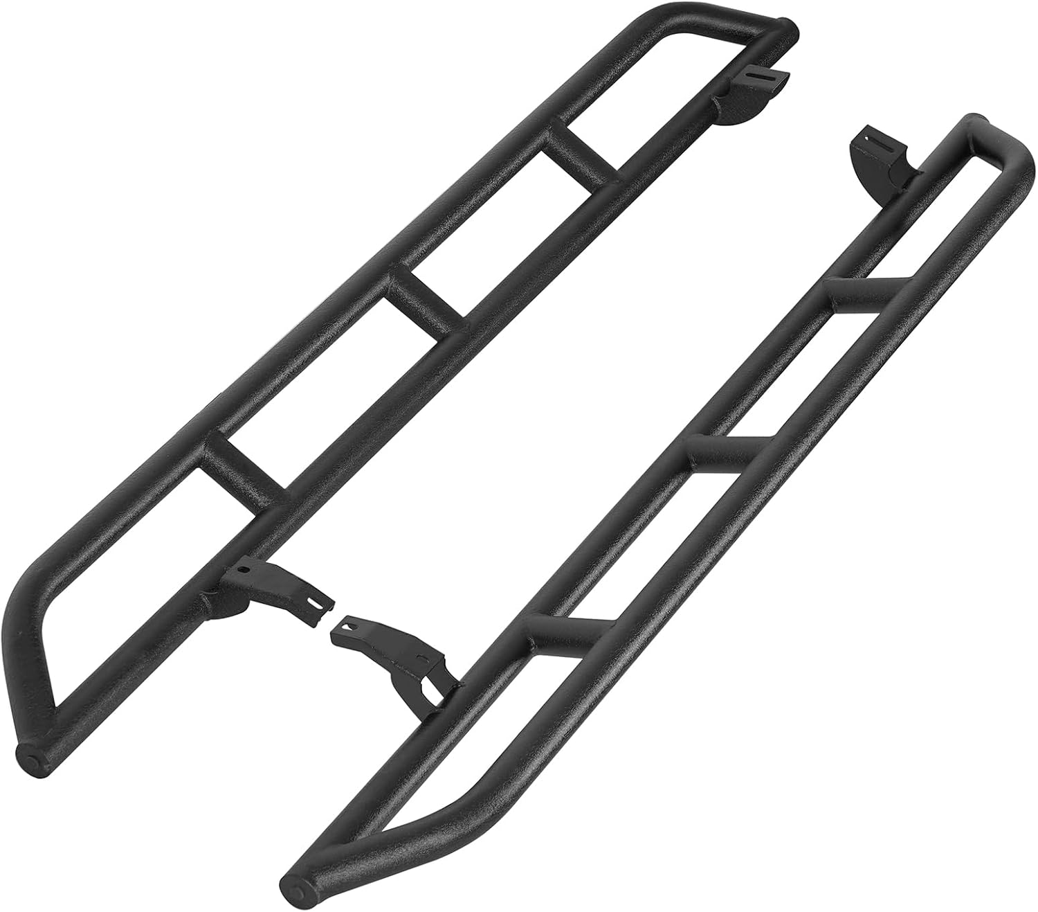 Hooke Road 03-09 4Runner Rock Slider Rocker Guard for 2003-2009 Toyota 4Runner 4th Gen, Sturdy Steel Tubular Nerf Bar Running Boards Underbody Protection