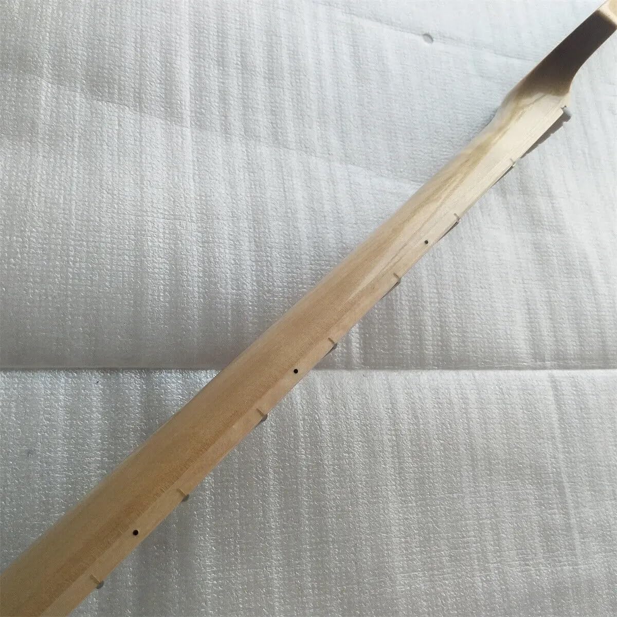 Maple P Bass Guitar Neck Parts 20 Fret Maple Fingerboard Dot Inlay 34inch Gloss(RosewoodFretboard)