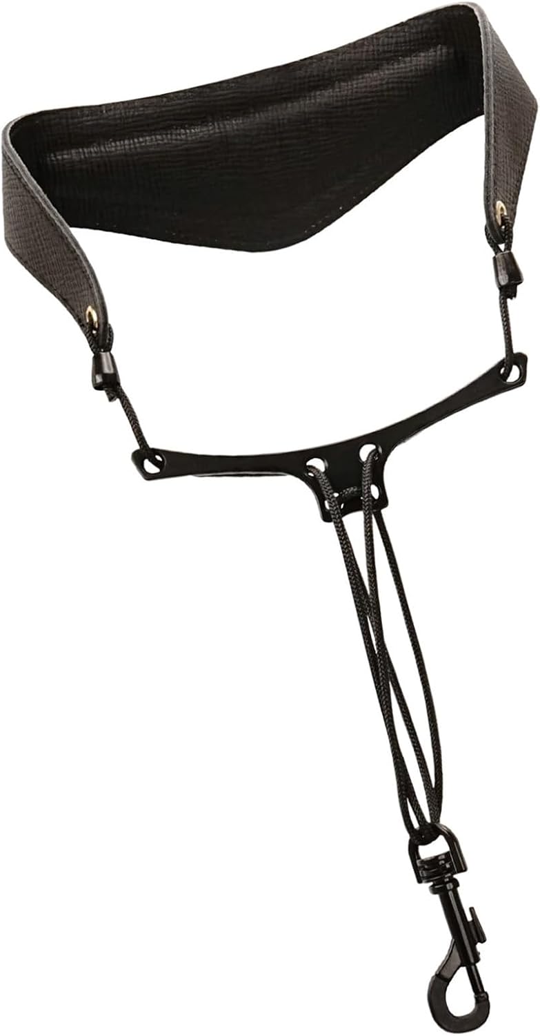 Saxophone Strap Alto Saxophone Electric Wind Instrument Strap Universal Cowhide Neck Strap For Adults saxophone accessories kit