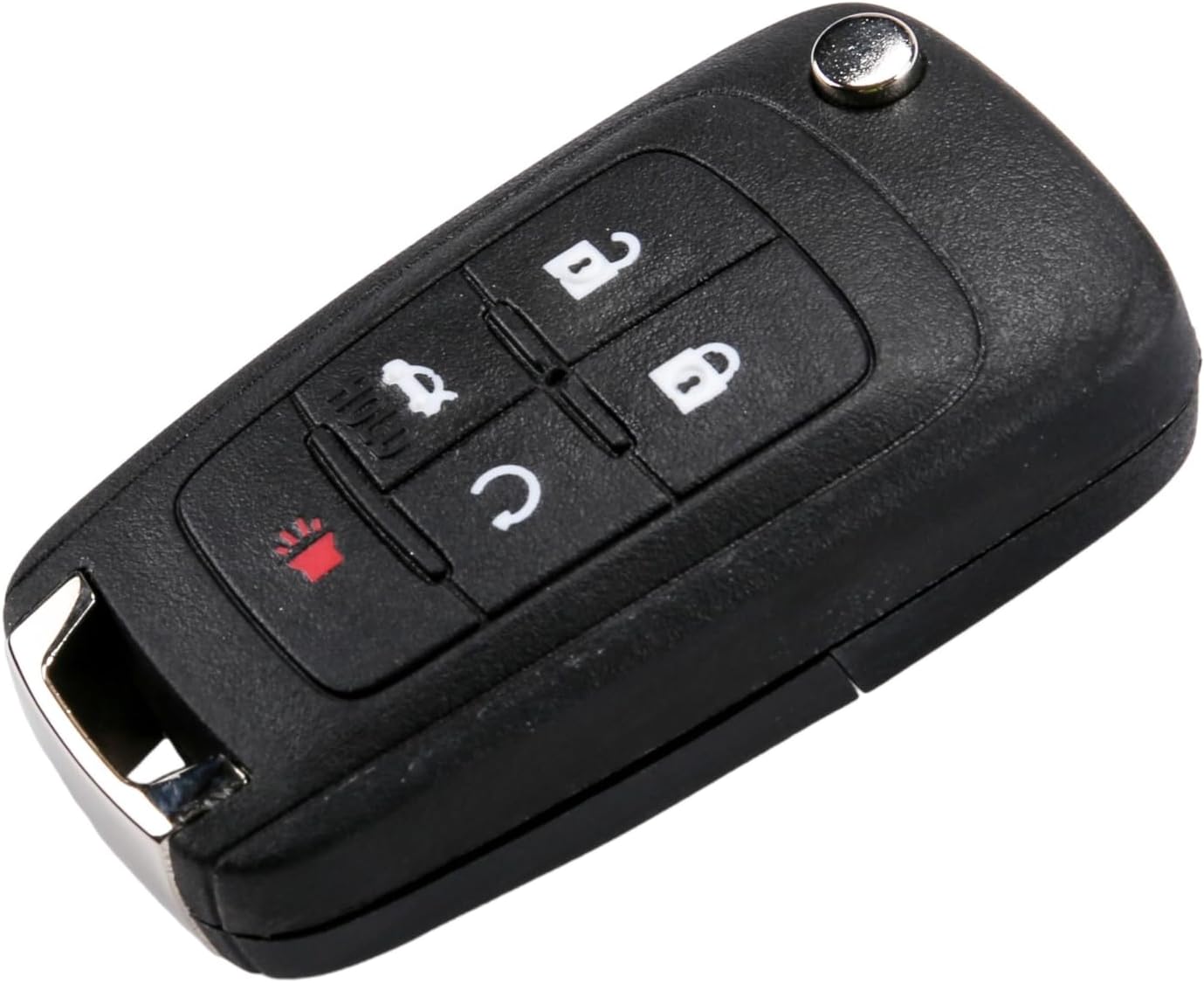 GM Genuine Parts 13504204 Folding Door Lock and Ignition Lock Key with Transmitter