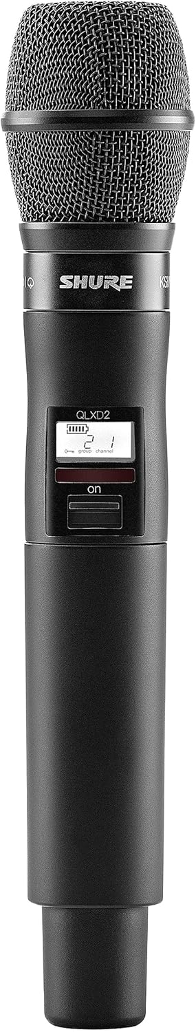 Shure QLXD2/KSM9HS Wireless Handheld Microphone Transmitter with KSM9HS Capsule (Receiver Sold Separately) - V50 Band