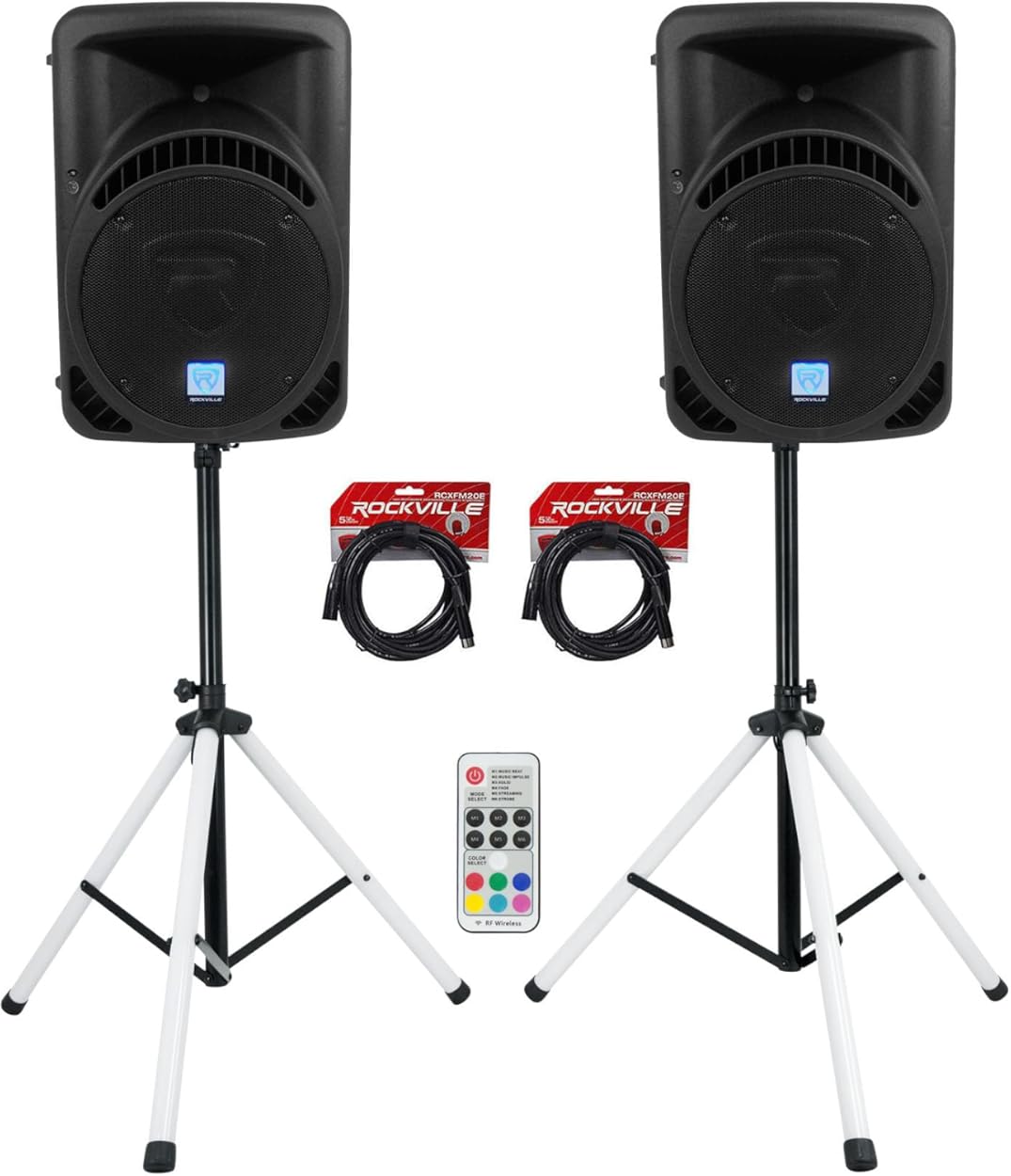 Rockville RPG12BT V2 Bundle: (2) 12