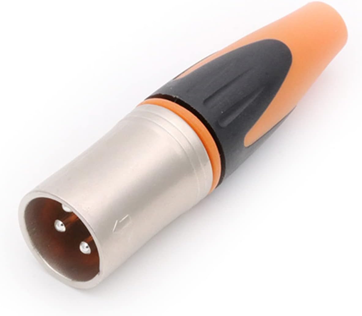 X L R Plug 3Pin Metal X L R Adapter Female/Male Microphone Connector Plug Straight Balanced Socket 10Pcs (Color : 10xM 3P)