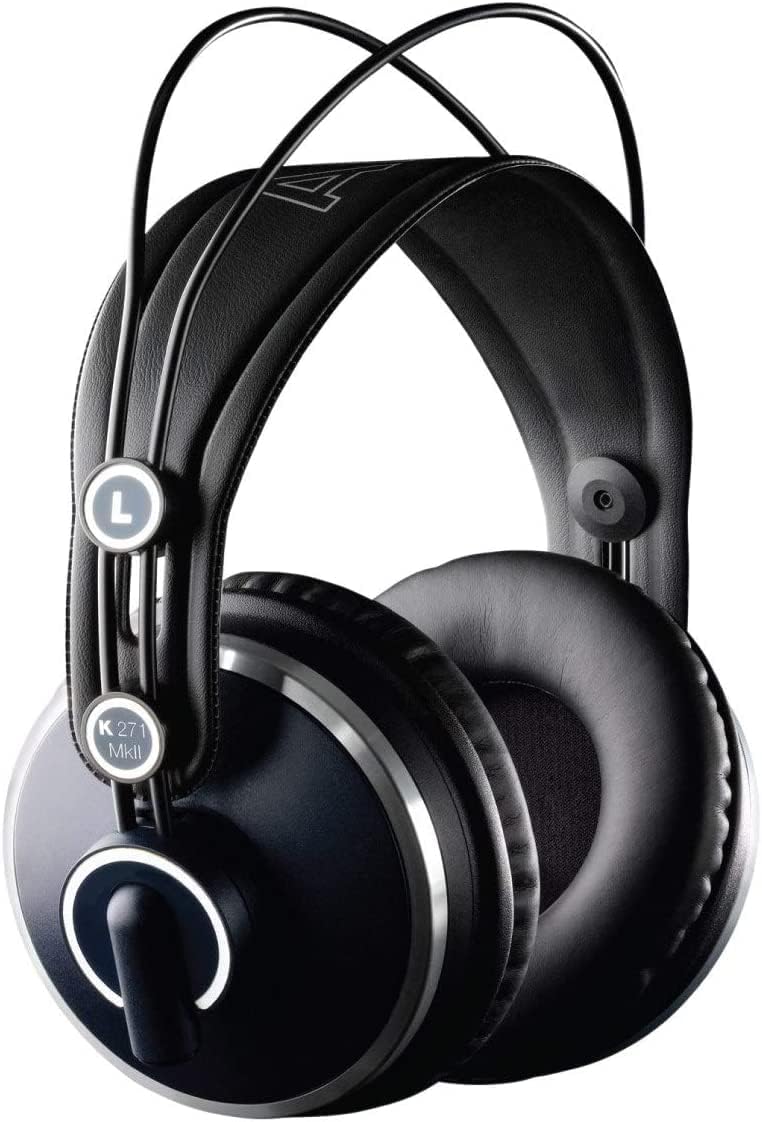 AKG Pro Audio K271 MKII Over-Ear, Closed-Back, Professional Studio Headphones, Black (2470X00190)