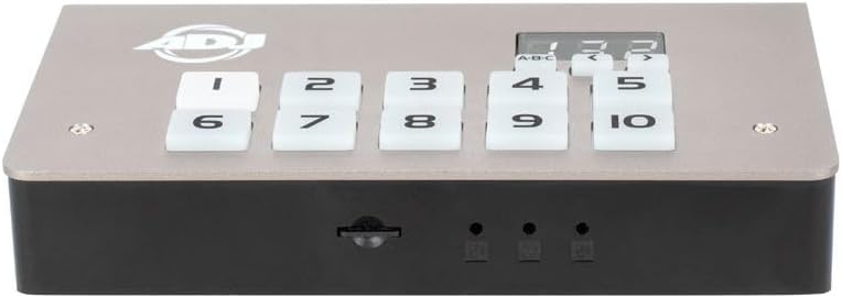 Audiosavings Bundle: (1) American DJ ADJ MYDMX5 DMX Lighting USB C-DMX Interface and Software for iOS/PC Bundle with (1) Rockville SONIC-50L Large Portable Bluetooth Party Speaker (2 Items)