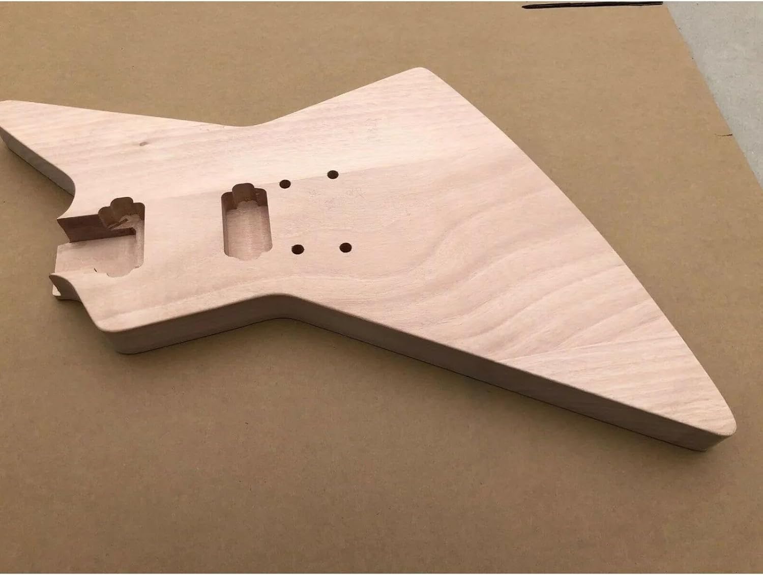 Guitar Body Guitar Replacement Parts 1Set Guitar Kit Guitar Neck 22fret Guitar Body Dot Inlay Set In Heel
