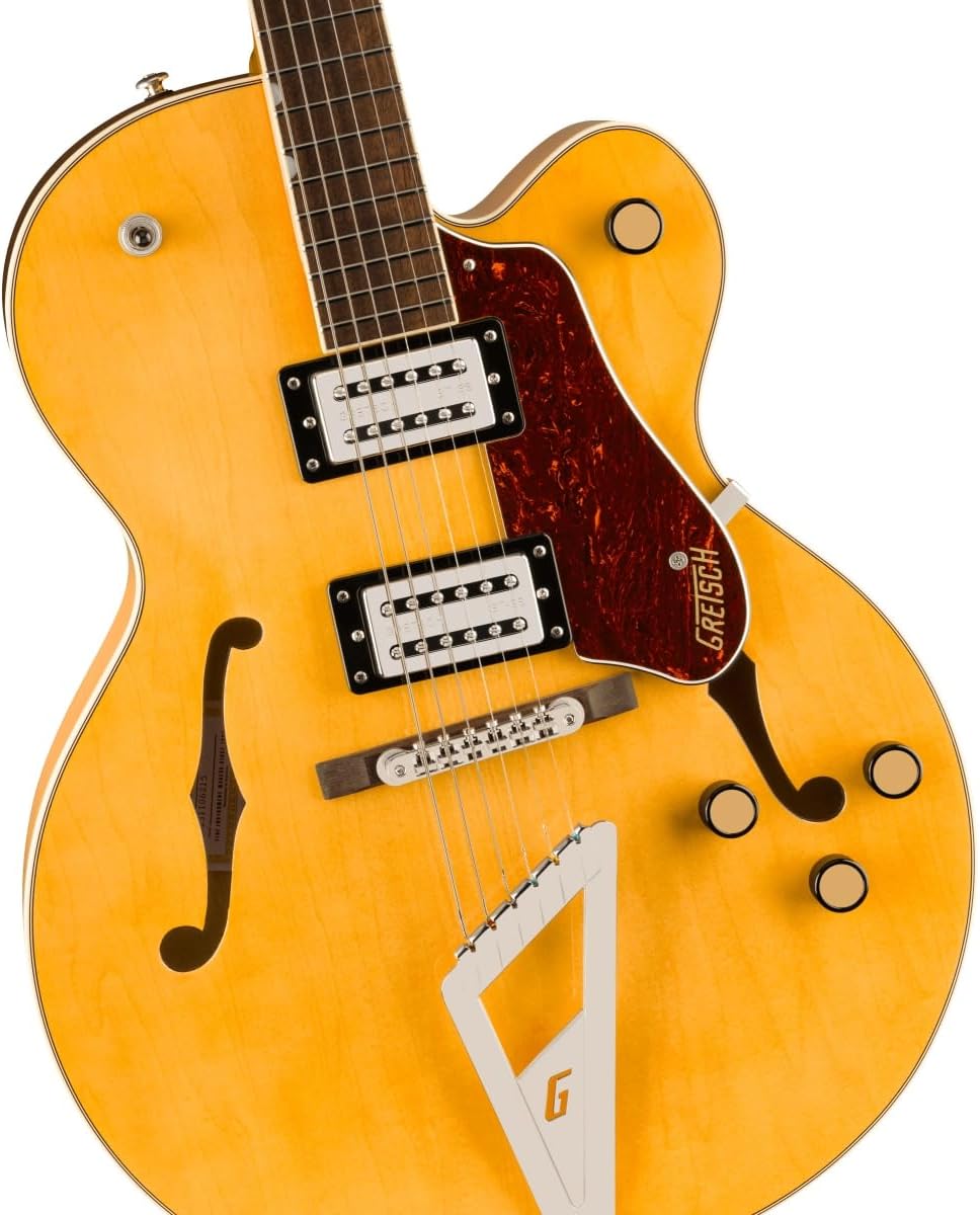 Gretsch G2420 Streamliner Hollowbody Electric Guitar with Chromatic II Tailpiece - Village Amber