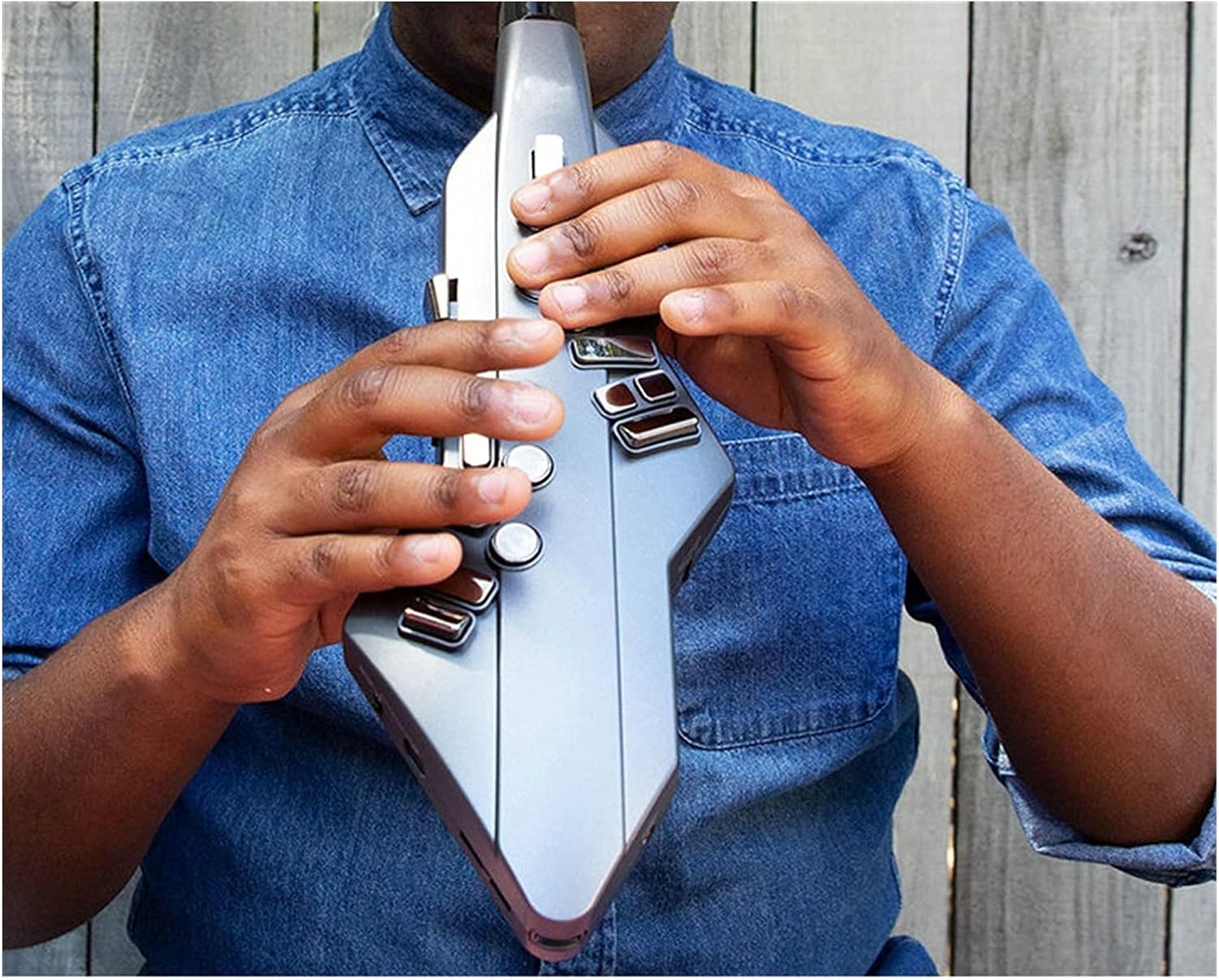 Sax Beginners Kit Electric Wind Instrument Electric Saxophone Beginner Digital Electronic Wind Instrument Wind Instrument (Color : 8)