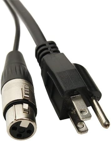 Elite Core 25' Powered Speaker Cable XLR+AC PA25
