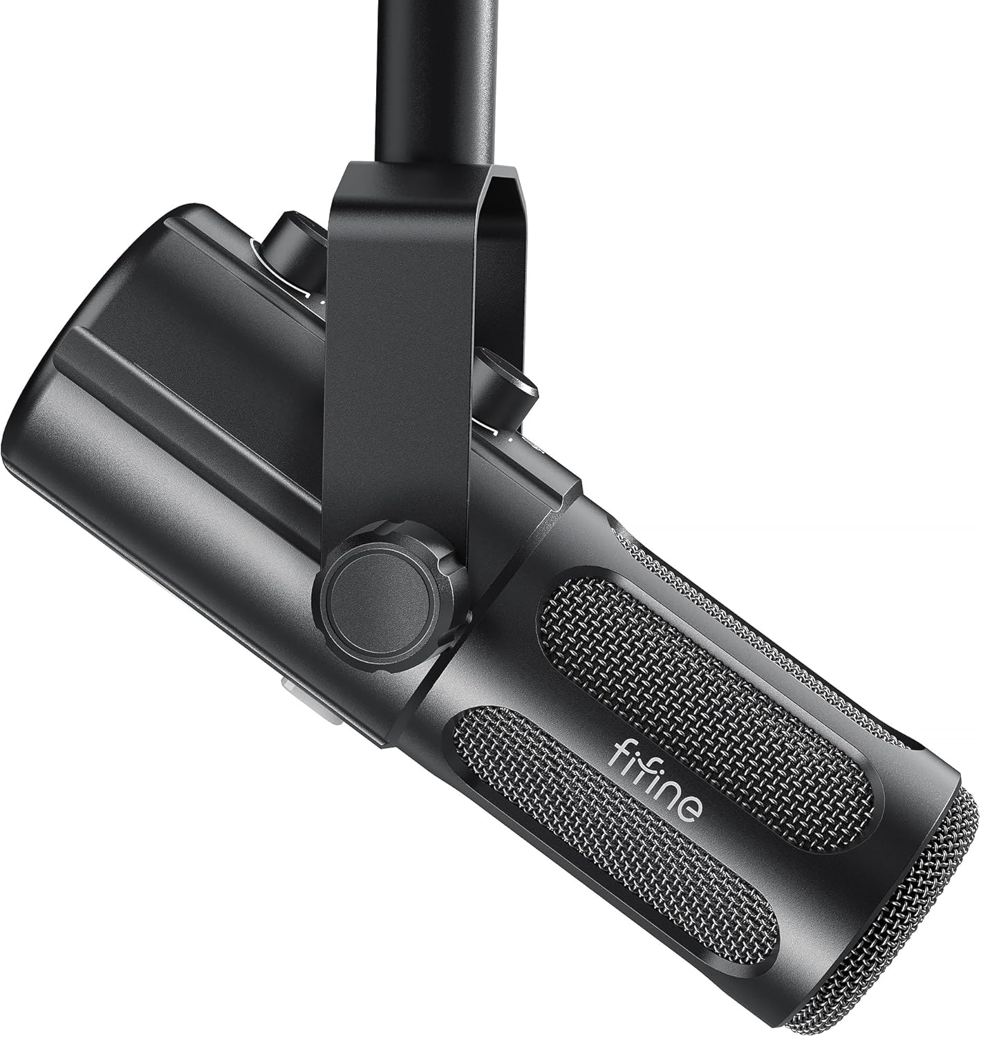 FIFINE Podcast Microphone, USB/XLR Vocal Dynamic Microphone for Streaming, Recording, Broadcast, Content Creator, Studio Microphone for PC with Mute Button, Headphone Monitoring-AmpliTank TANK6