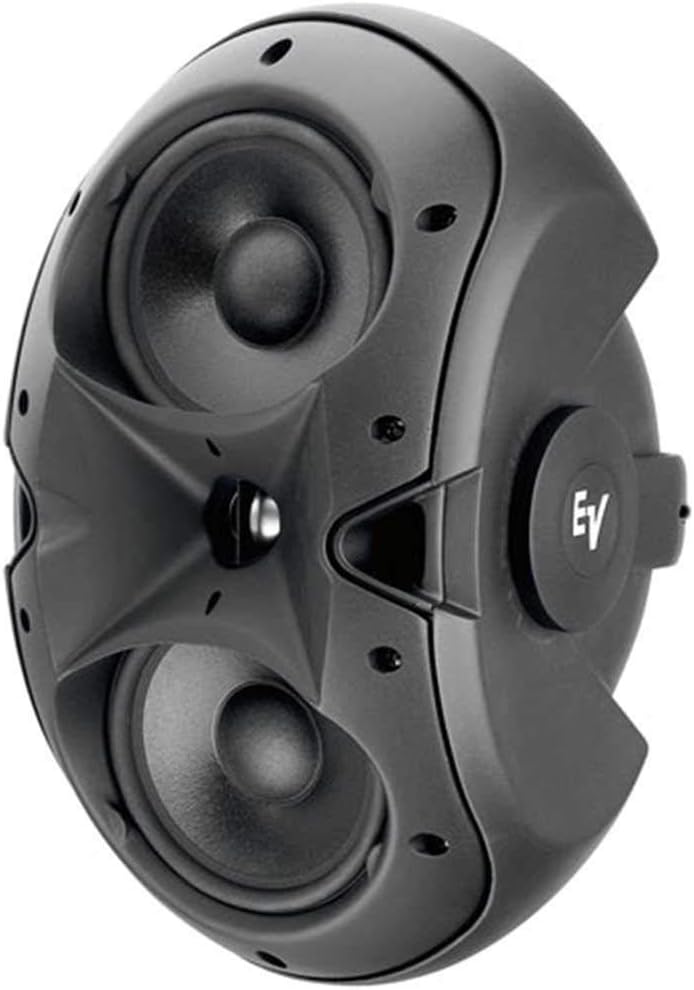Electro-Voice EVID 6.2T 300W 70V/100V Dual 6 inch Install Speaker - Black (pair)