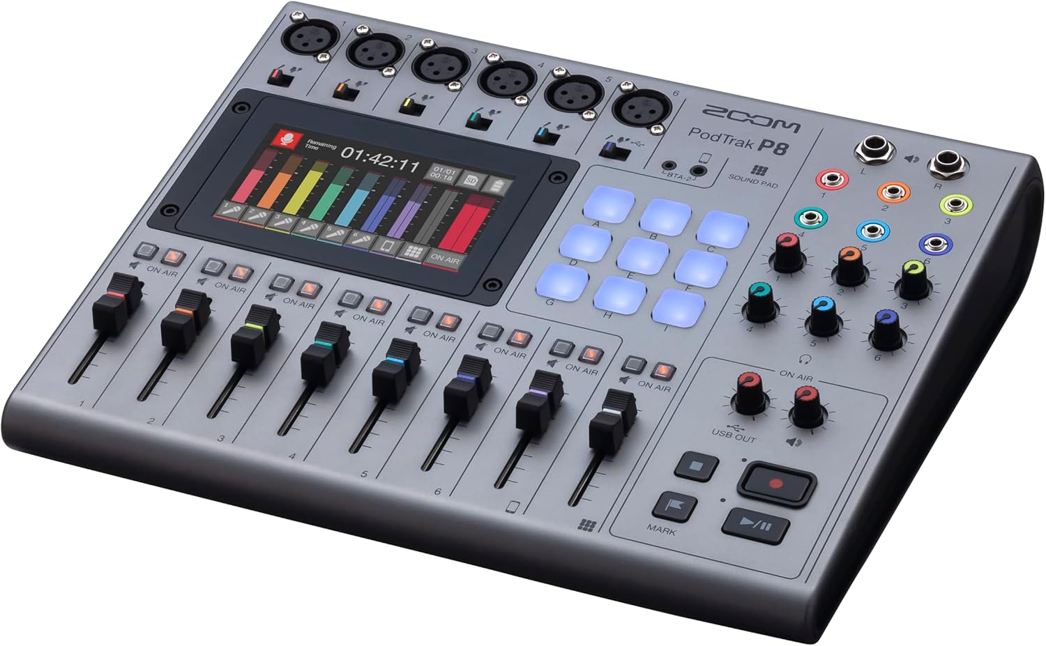 Zoom PodTrak P8 Mixer and Recorder