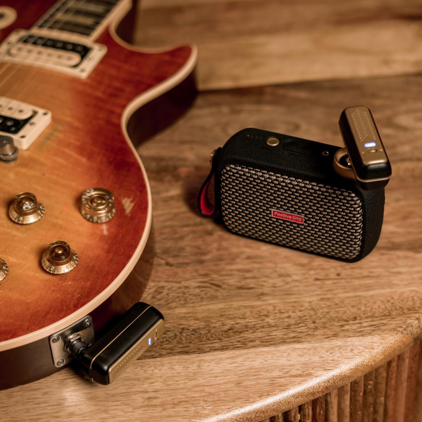 Positive Grid Spark Link Wireless Guitar System for Electric, Acoustic, Bass & More